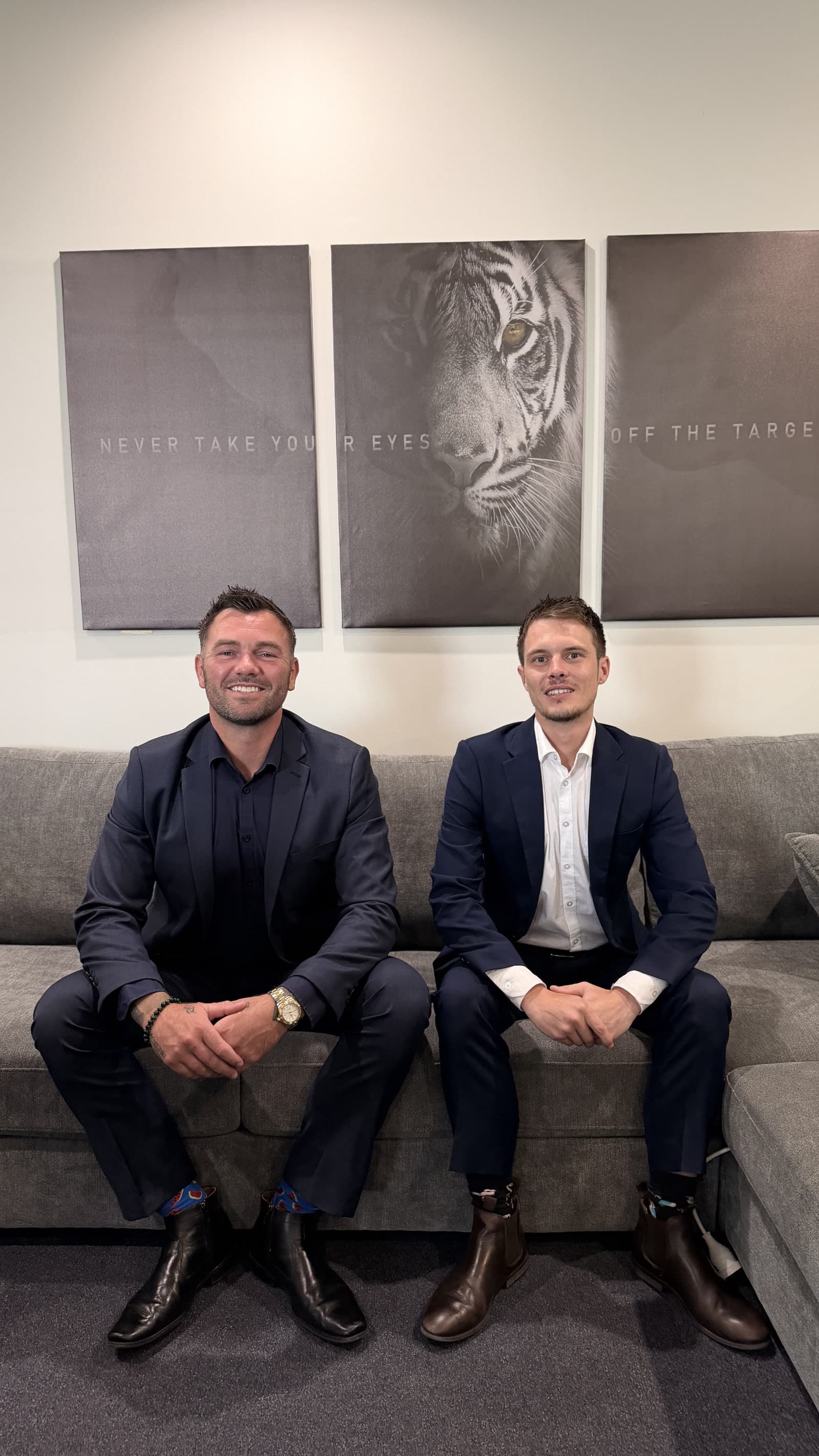 Shane Hewson and Josh Hewson, founders of Kismet Finance Group